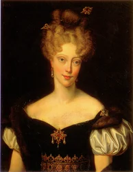 Porträt von Caroline de Bourbon (1798–1870), Herzogin von Berry